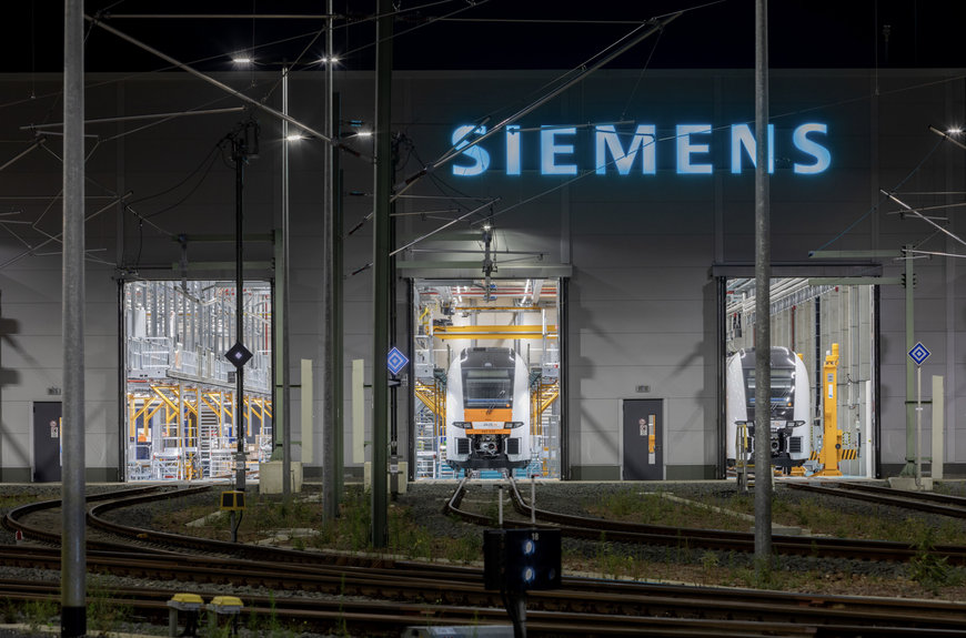 SIEMENS MOBILITY INVESTIERT IN DIGITALES SERVICE-DEPOT FÜR ZÜGE IN DORTMUND